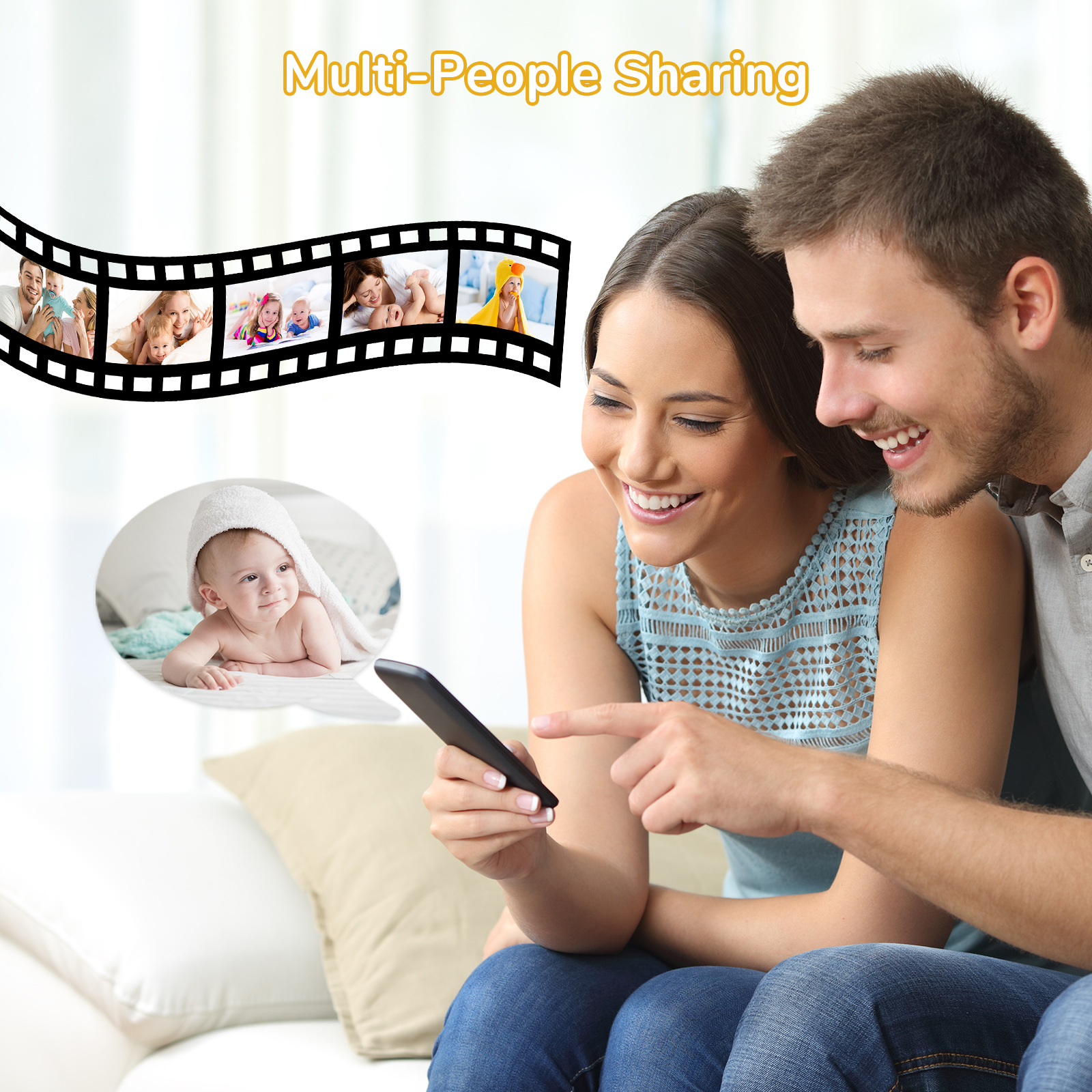 VB803 PRO Baby Monitor with 2p - Audio X Music recension och pris