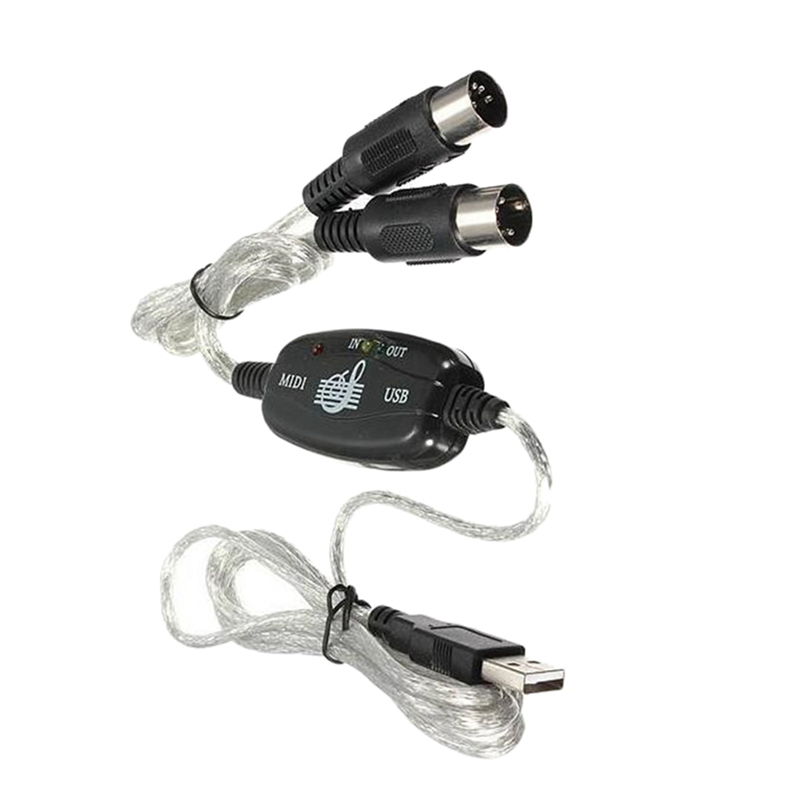 B50B-2X USB To MIDI 5Pin Cable - Audio Music Edit recension och pris