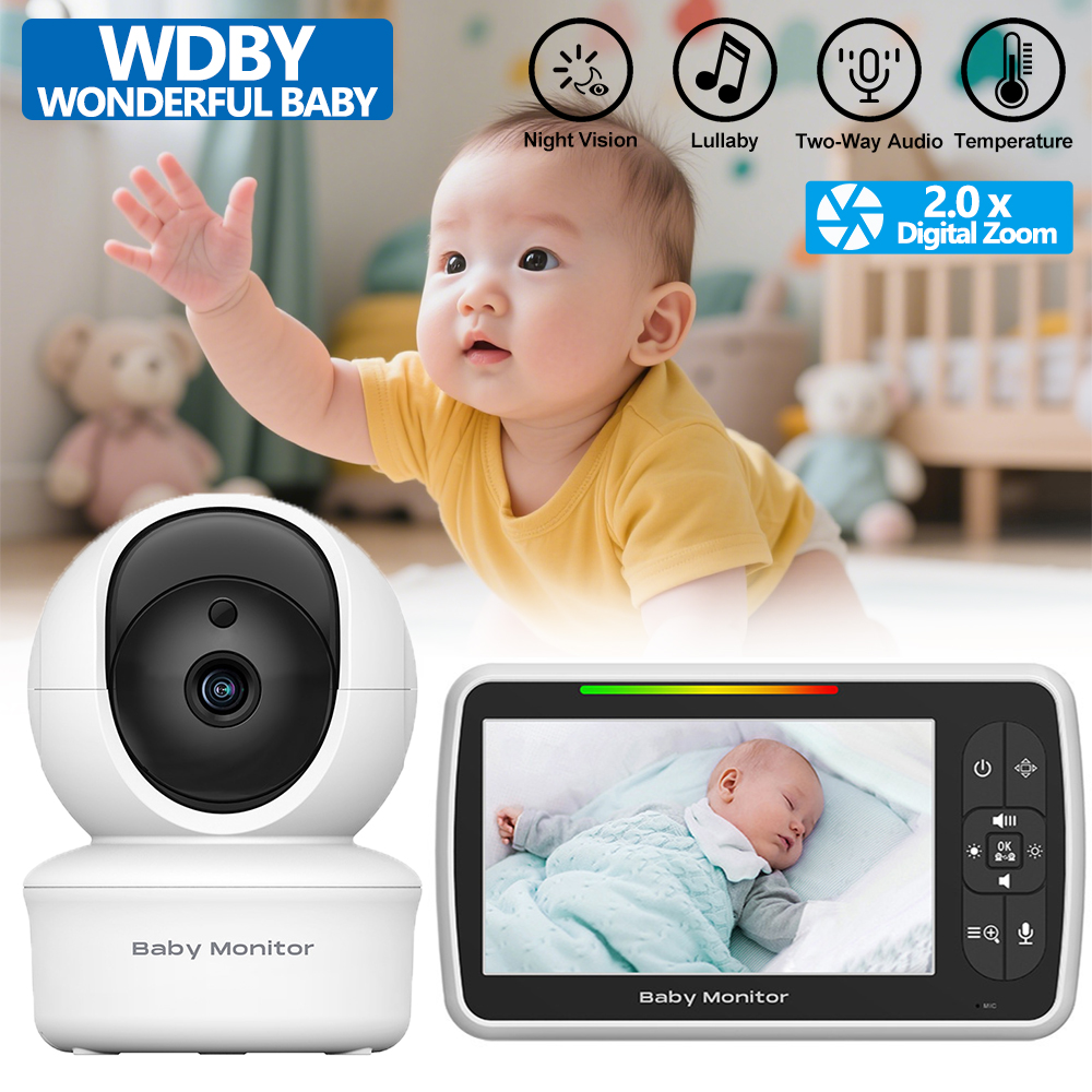 5.0 Inch Video Baby Monitor Wi - Audio X Music recension och pris
