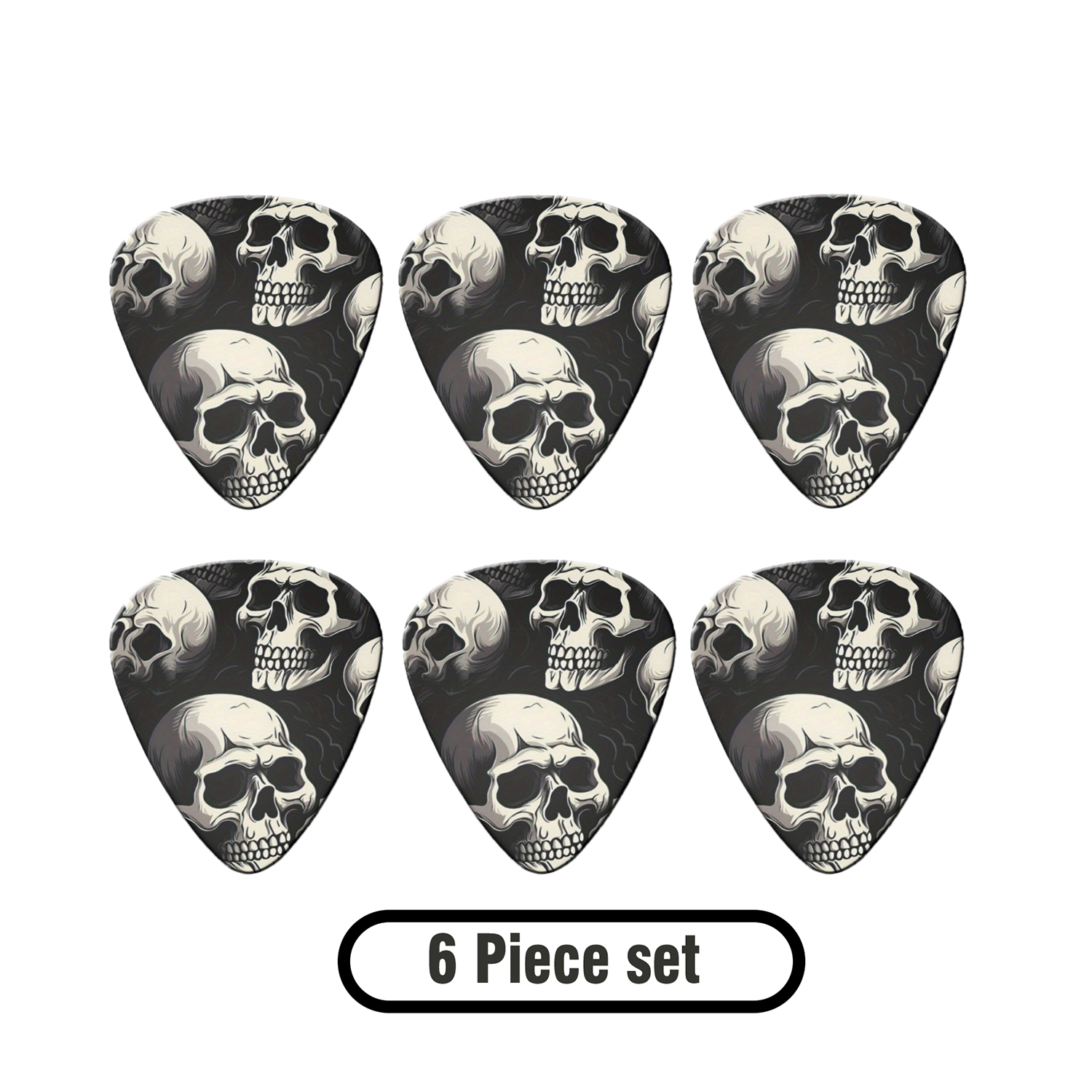 New Guitar Pick Set 6-Piece Se - Electric Guitar Pick Pack recension och pris