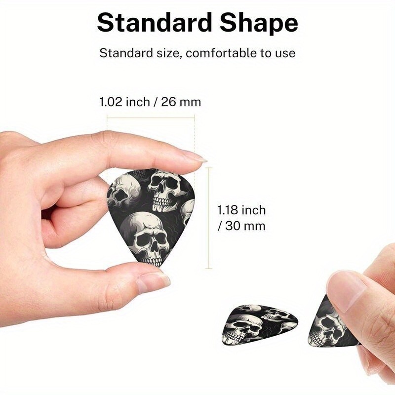 New Guitar Pick Set 6-Piece Se - Electric Guitar Pick Pack recension och pris