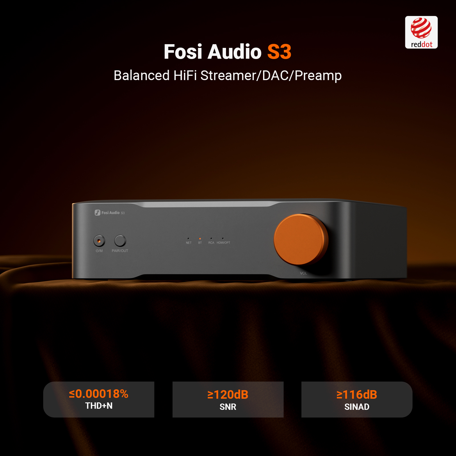 Fosi Audio Hi-Res Music Stream - Audio Music Mp3 Free recension och pris