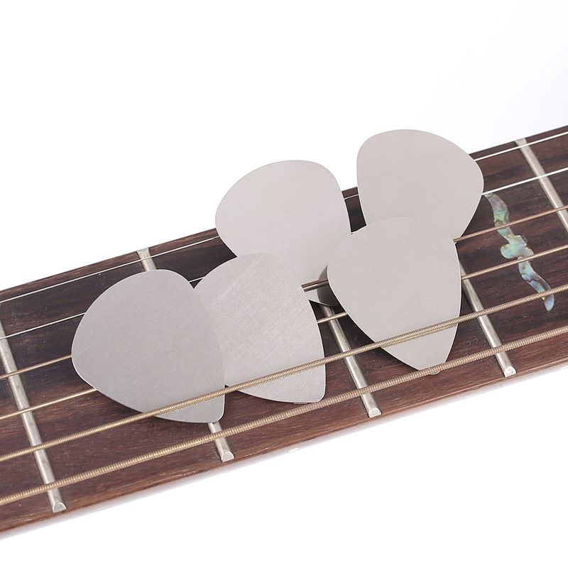 Pack of 10 Stainless Steel Met - Electric Guitar Pick Pack recension och pris
