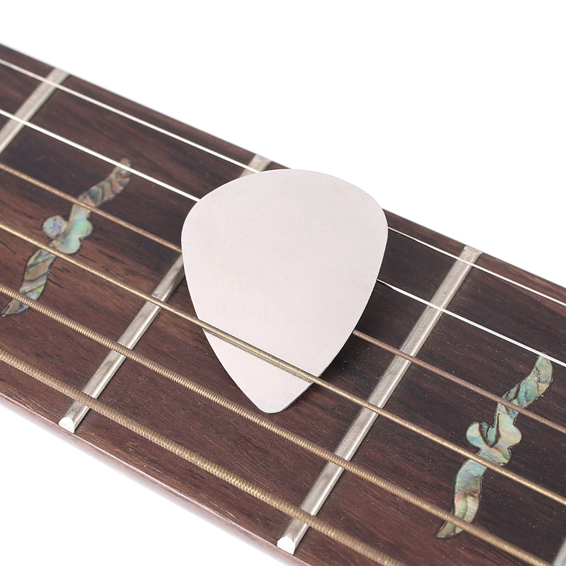 Pack of 10 Stainless Steel Met - Electric Guitar Pick Pack recension och pris