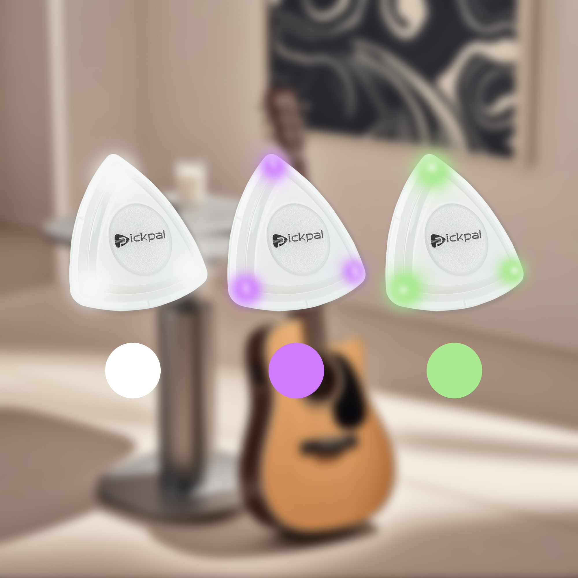 Guitar Touch Luminous Pick LED - Electric Guitar Pick Pack recension och pris