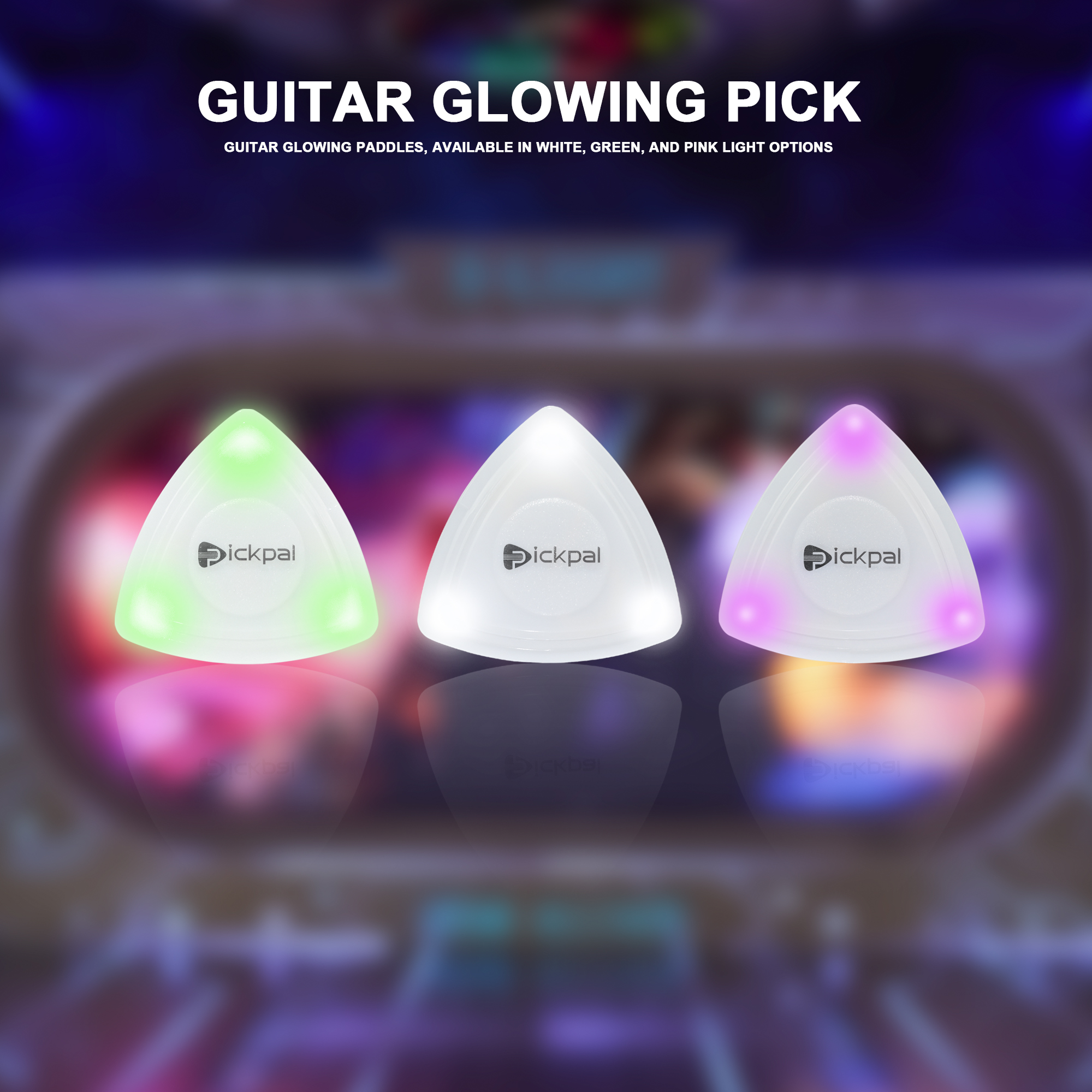Guitar Touch Luminous Pick LED - Electric Guitar Pick Pack recension och pris