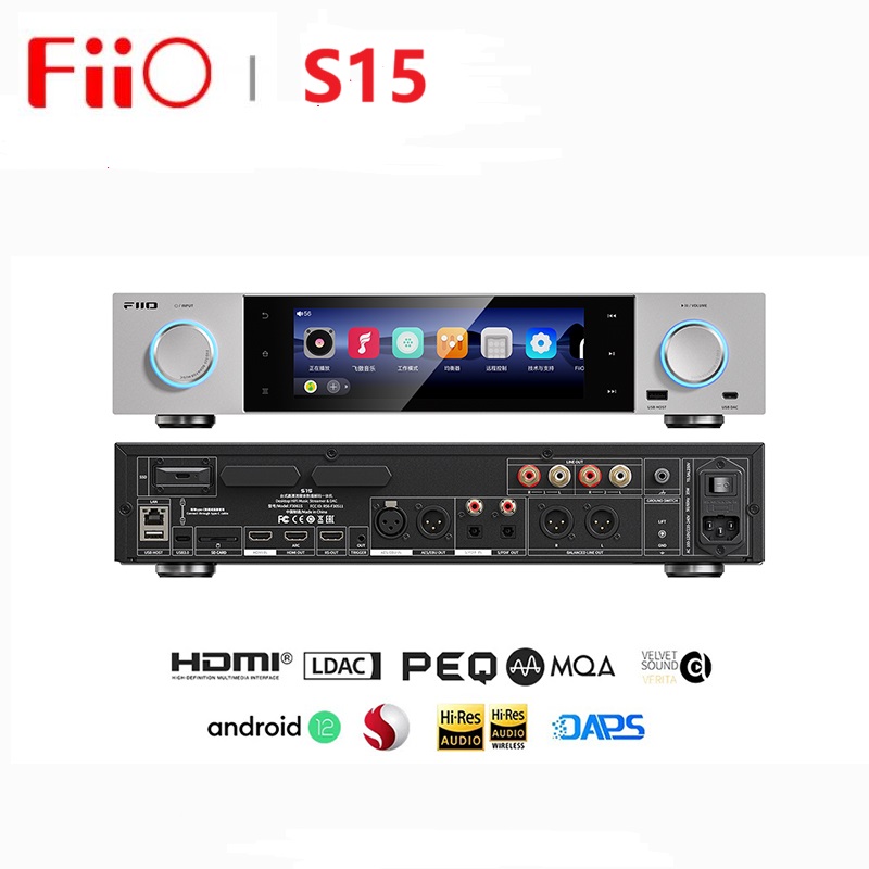 FiiO S15 Desktop Hi-Res Audio  - Audio Music Mp3 Free recension och pris