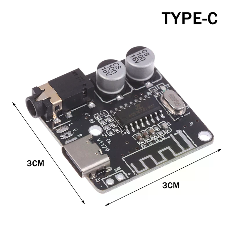 Type-C Bluetooth Audio Receive - Audio Music Mp3 Free recension och pris