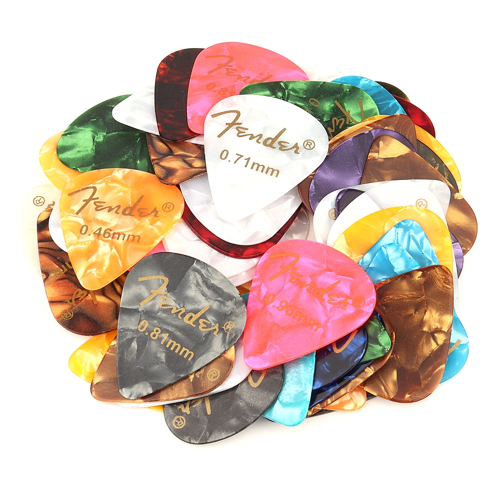 50&100 Pcs New Acoustic Picks  - Electric Guitar Pick Pack recension och pris