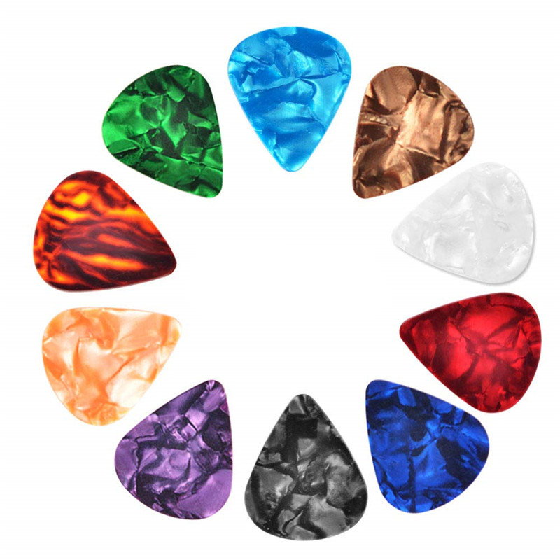 50&100 Pcs New Acoustic Picks  - Electric Guitar Pick Pack recension och pris