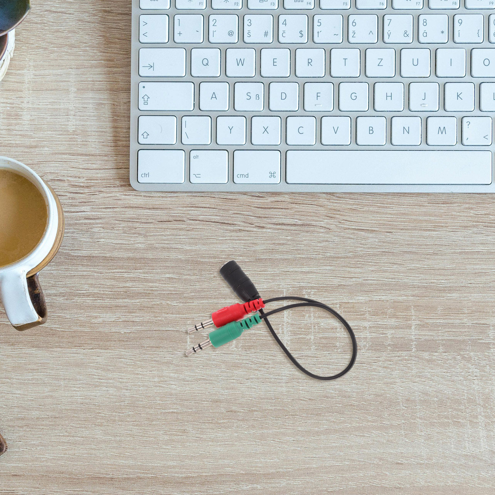 Audio Splitter Cable 3.5mm Dua - Audio Music Technology recension och pris