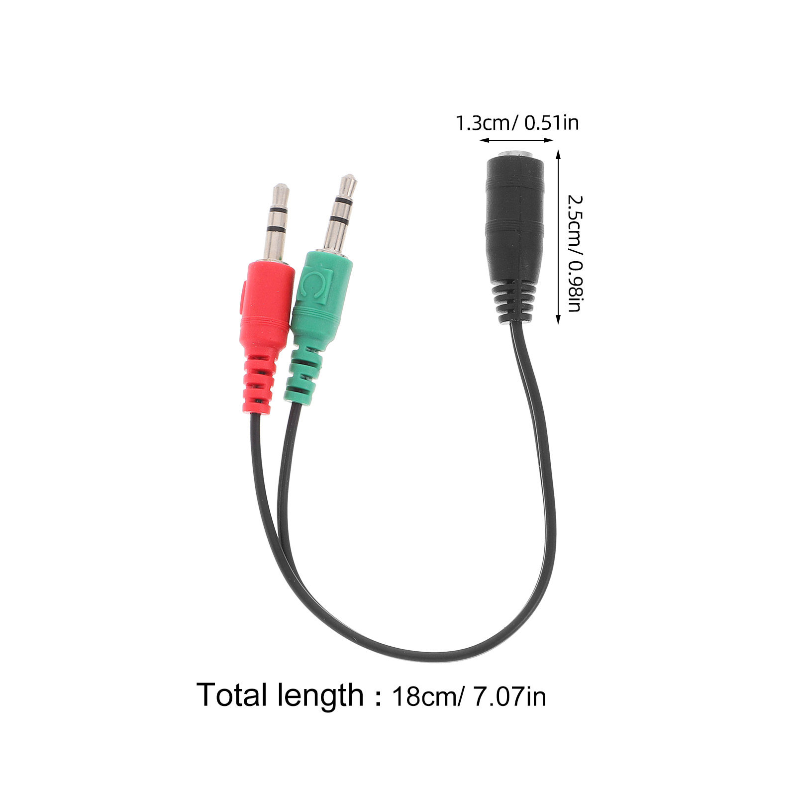 Audio Splitter Cable 3.5mm Dua - Audio Music Technology recension och pris