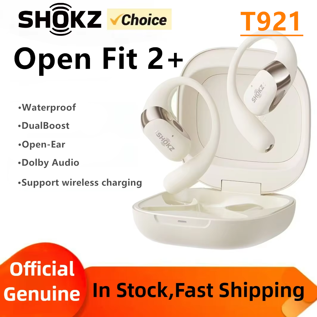 Shokz OpenFit 2+T921 Open Hang - Audio Music Technology recension och pris