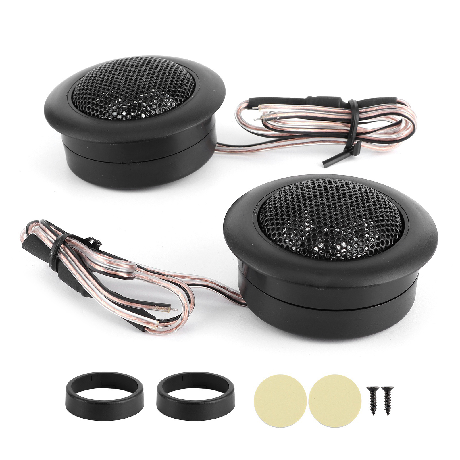 2Pcs Car Speakers Tweeter 120W - Audio Universal Music recension och pris