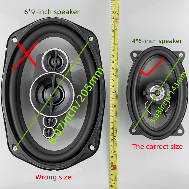 4X6inch car coaxial speaker，4* - Audio Universal Music recension och pris