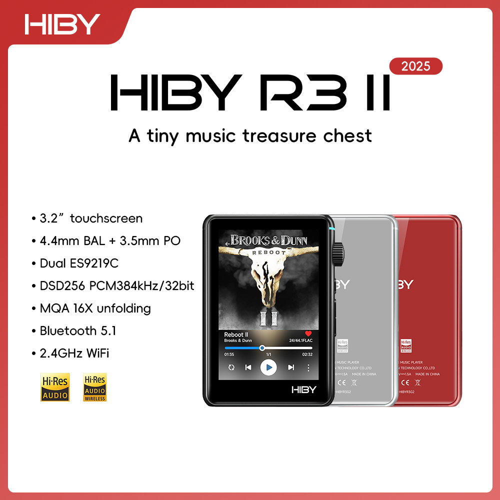 HiBy R3 II 2025 / R3 Gen 2 Mus - Audio Music Web recension och pris