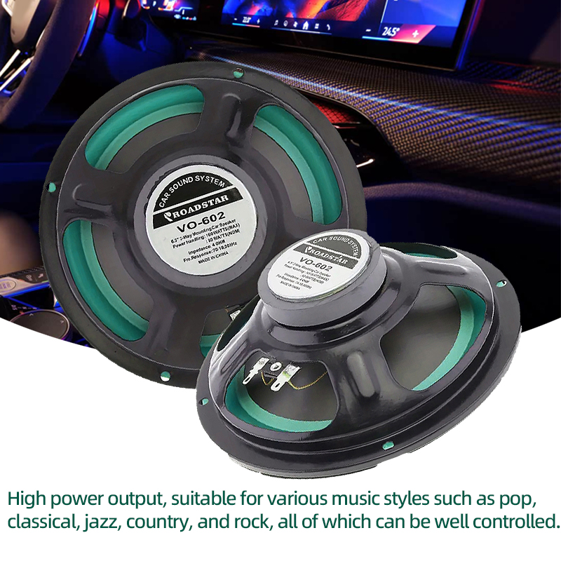 1PC 160W 6.5 Inch Car Coaxial  - Audio Universal Music recension och pris