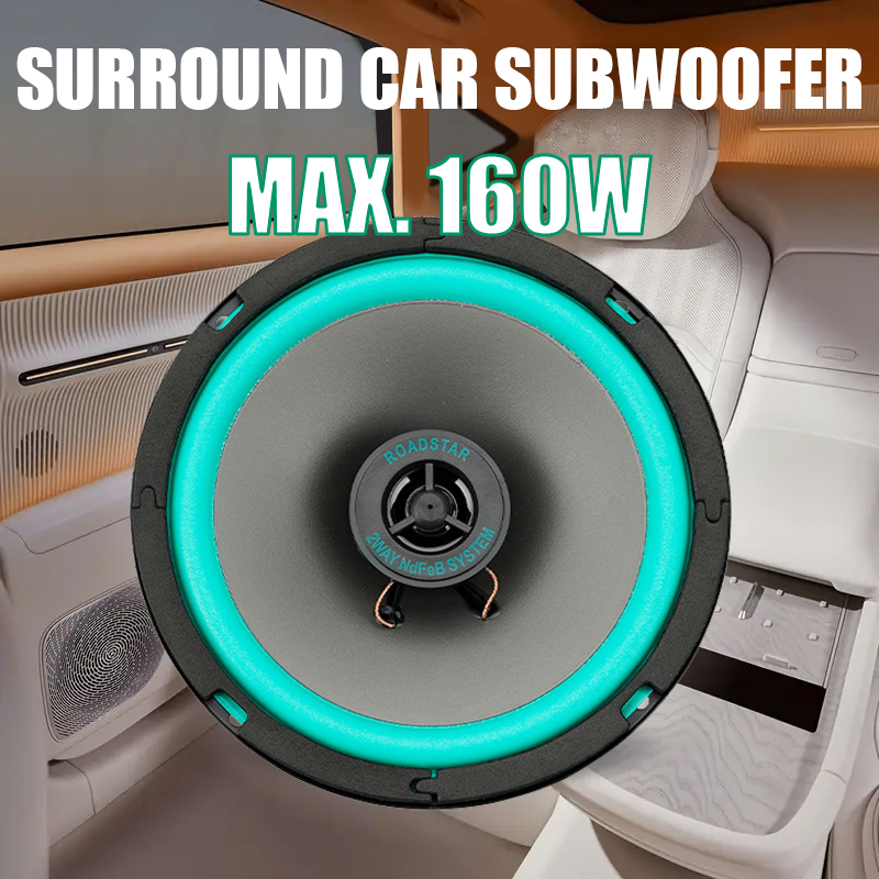 1PC 160W 6.5 Inch Car Coaxial  - Audio Universal Music recension och pris