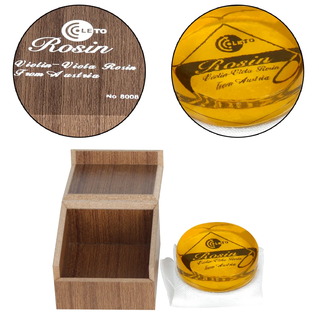 LETO Violin Resin Rosin 8008 V - Violin Rosin Bow recension och pris