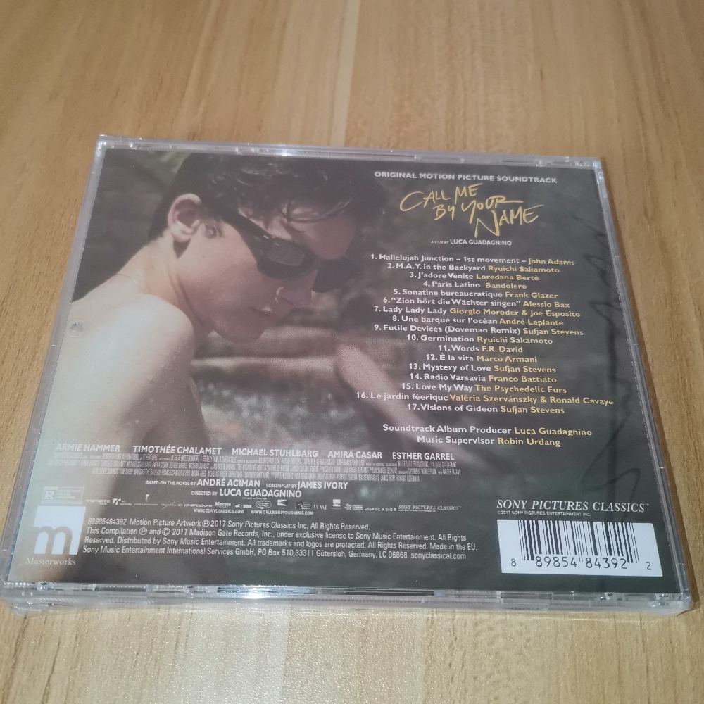 Call Me by Your Name Soundtrac - Audio Music New Song recension och pris