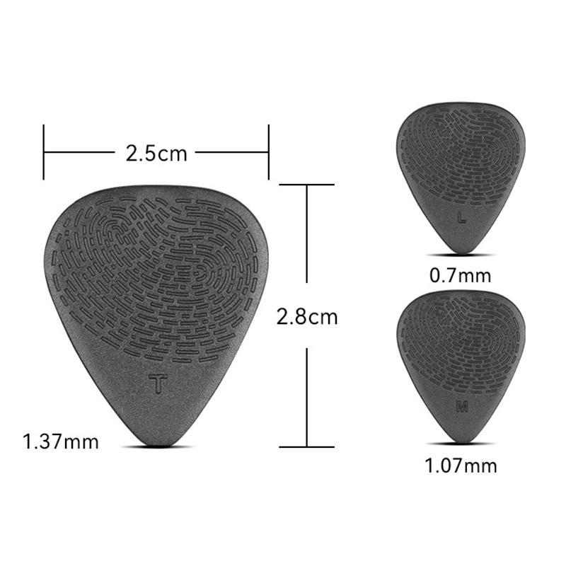 10Pcs Guitar Picks 0.7mm/1.37m - Electric Guitar Pick Pack recension och pris