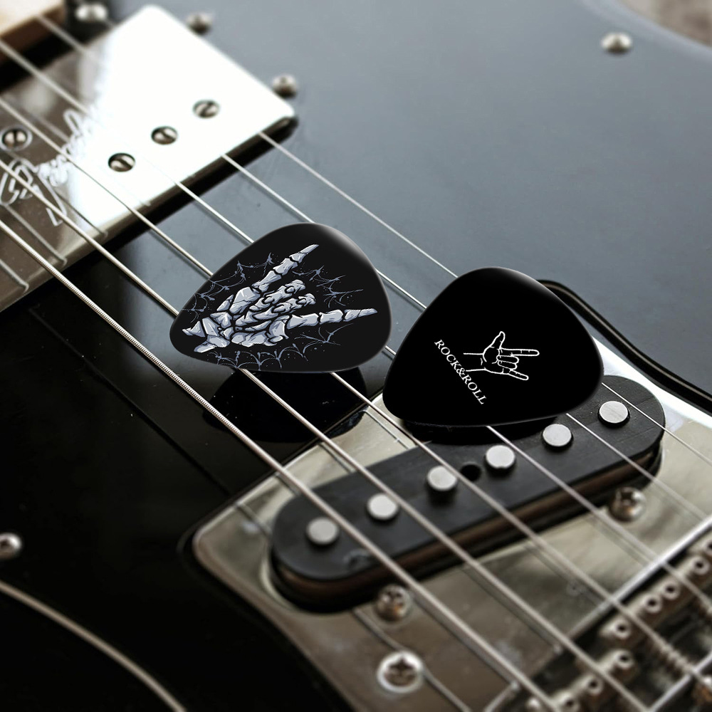 12 Pieces Guitar Picks 0.46mm  - Electric Guitar Pick Pack recension och pris