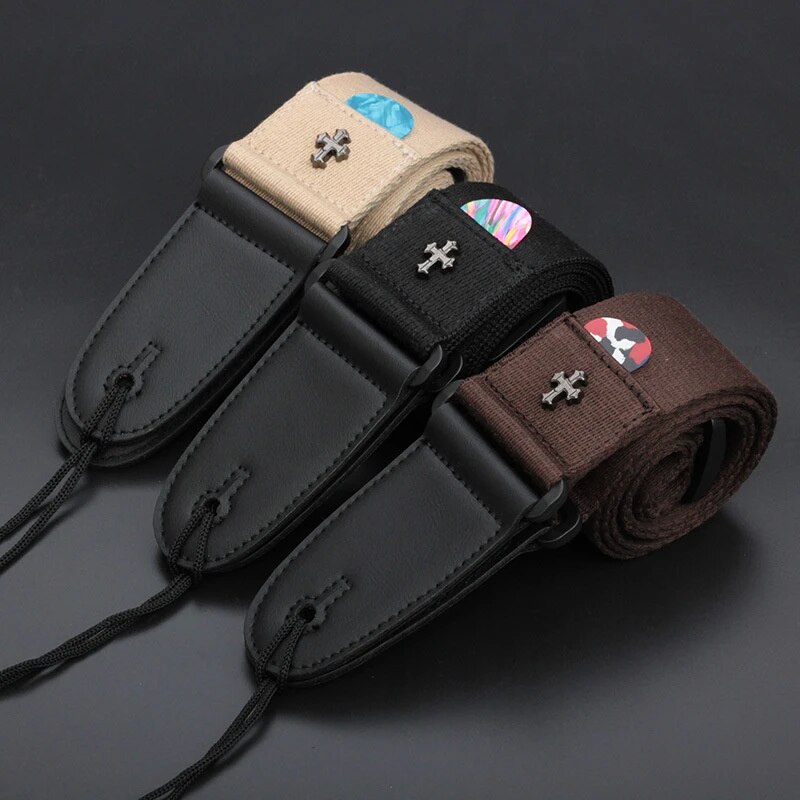 Electric Guitar Strap Acoustic - Electric Guitar Pick Pack recension och pris
