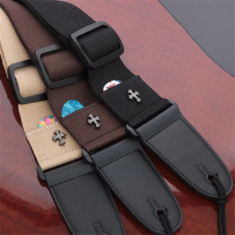 Electric Guitar Strap Acoustic - Electric Guitar Pick Pack recension och pris
