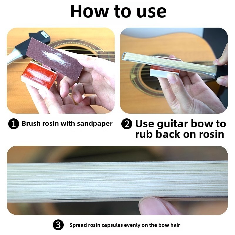 Guitar Bow Picasso Bow Perform - Violin Rosin Bow recension och pris