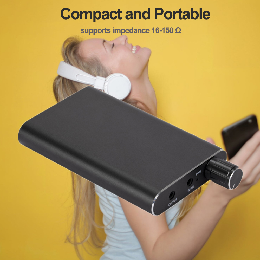 Headphone Amplifier 3.5mm Jack - Audio Without Music recension och pris