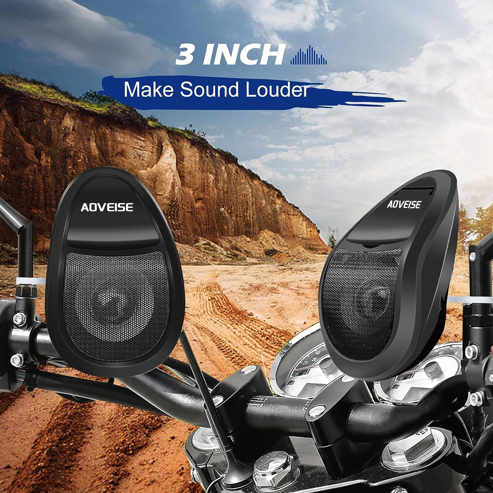 Waterproof Moto Bluetooth comp - Audio Music Mp3 Free recension och pris