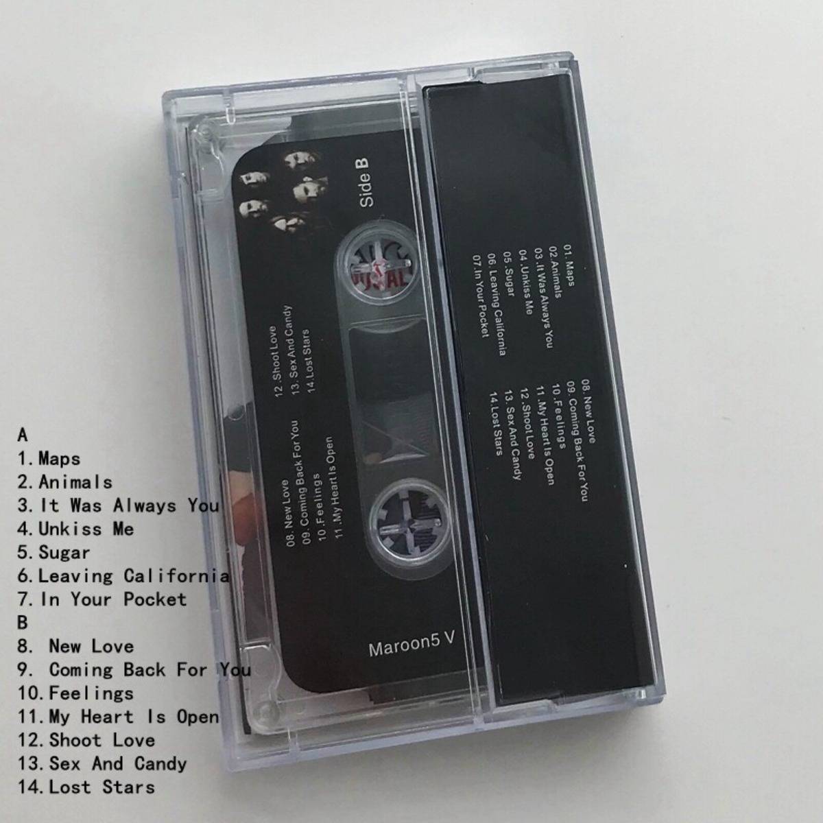 Maroon 5 V Cassette Tape Engli - Audio Music New Song recension och pris